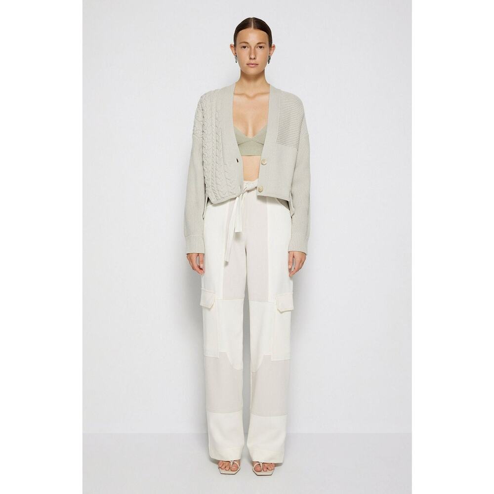 Jonathan Simkhai Penny Patchwork Cardigan - Xs - … - image 5